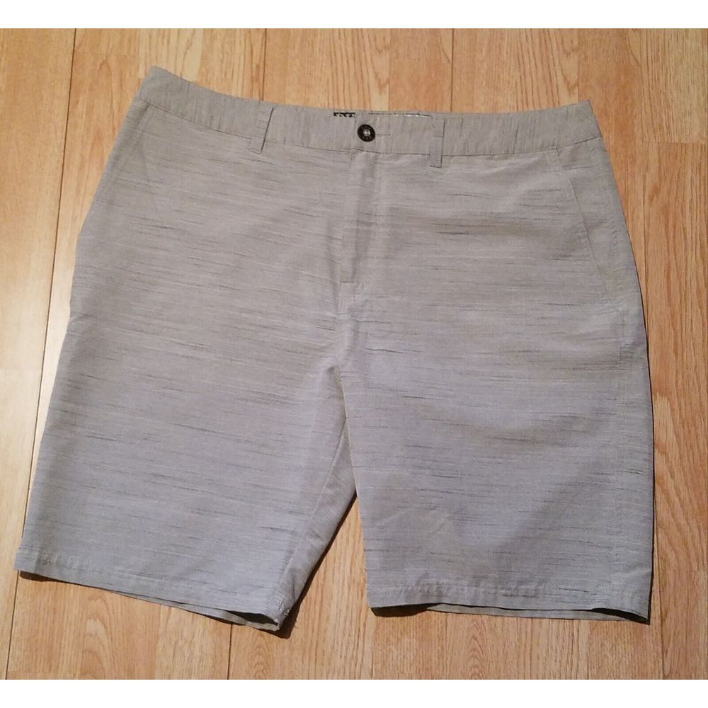 BKE Hybrid Shorts‎ Men's 36 Standard Fit Gray Boardshorts Mesh  EUC